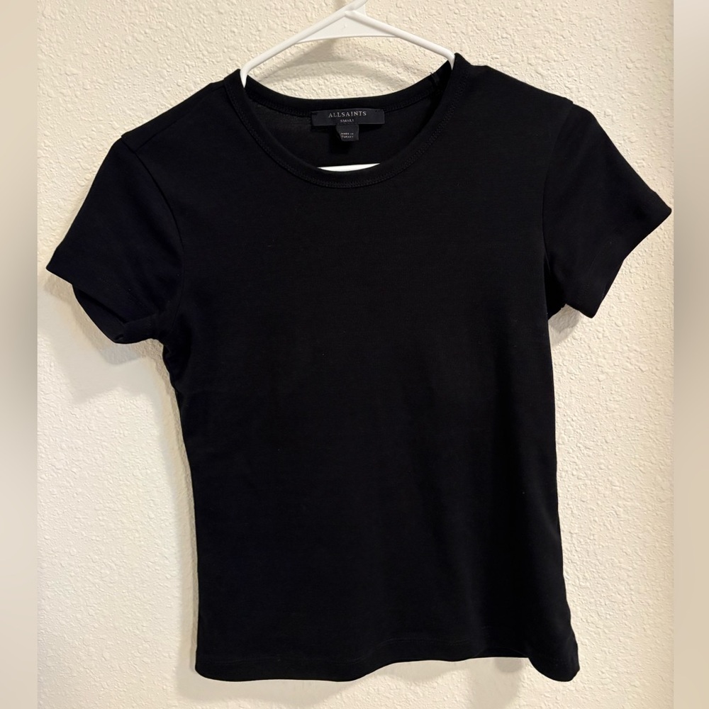 All Saints Stevie Cotton T-Shirt - small